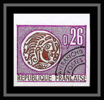 France Préoblitere PREO N°130 Monnaie Gauloise (coin) Non Dentelé ** MNH (Imperf) - 1971-1980