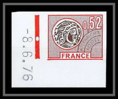 France Préoblitere PREO N°139 Coin Date De Feuille Monnaie Gauloise (coin) Non Dentelé ** MNH (Imperf) - 1971-1980