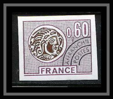 France Préoblitere PREO N°140 Monnaie Gauloise (coin) Non Dentelé ** MNH (Imperf) - 1971-1980