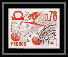 France Préoblitere PREO N°155 Balance Signe Du Zodiaque Zodiac Sign Non Dentelé ** MNH (Imperf) - 1971-1980