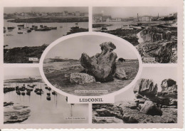 LESCONIL Multivues Le Port, Les Hôtels, Port à Marée Basse, Rochers Goudoul. Artaud - Lesconil