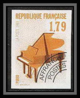 France Préoblitere PREO N°203 Piano Instrument Musique Music Instrument Non Dentelé ** MNH (mperforate - 1981-1990
