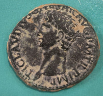 IMPERIO ROMANO. CLAUDIO. AS. AÑO 41/54 D.C.  REF A/F16 - The Julio-Claudians (27 BC To 69 AD)