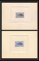 488/ Lot De 2 Epreuve D'artiste (artist Proof) Cote Francaise Des Somalis Y&t 292 Poissons Fish Poisson Perroquet De Mer - Other & Unclassified