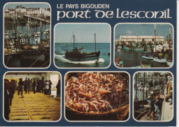 LESCONIL Multivues Le Port, La Criée Animée Belles Editions... N° 9516 - Lesconil