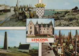LESCONIL Multivues Kerlut, Le Port, Les Rochers, Amer, Le Port éditeur Cim - Lesconil