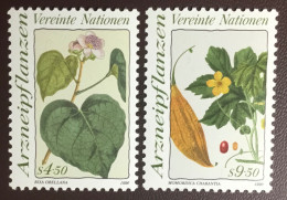 United Nations Vienna 1990 Medicinal Plants MNH - Plantas Medicinales