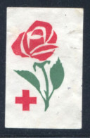 Yugoslavia, Charity Stamp, Republic Issue Red Cross, A Rose - Charity Issues