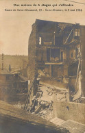 St étienne * Carte Photo * Le 8 Mai 1904 , Une Maison De 5 étages Qui S'effondre , 19 Route De St Chamond - Saint Etienne