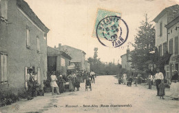 Mazamet * 1906 * St Alby ( Route Départementale ) * Epicerie * Villageois Enfants - Mazamet