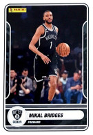 C14 Mikal Bridges - Brooklyn Nets - Panini NBA Carte Basketball 2023-2024 - Sonstige & Ohne Zuordnung