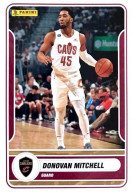 C25 Donovan Mitchell - Cleveland Cavaliers - Panini NBA Carte Basketball 2023-2024 - Other & Unclassified