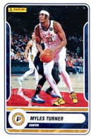 C27 Myles Turner - Indiana Pacers - Panini NBA Carte Basketball 2023-2024 - Otros & Sin Clasificación