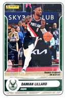 C33 Damian Lillard - Portland Trail Blazers - Panini NBA Carte Basketball 2023-2024 - Sonstige & Ohne Zuordnung