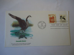 UNITED  STATES    COVER 1978   CANADA  GOOSE  BIRDS   BIRD DUCK - Patos