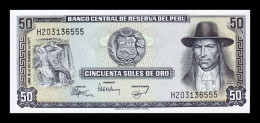 Perú 50 Soles De Oro 1977 Pick 113 Sc Unc - Peru