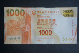 (M) HONG KONG 2014 BANK OF CHINA BANKNOTES 1000 DOLLARS - #FL093213 (UNC) - Hongkong