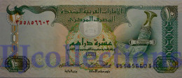 UNITED ARAB EMIRATES 10 DIRHAMS 2001 PICK 20b UNC - Emiratos Arabes Unidos