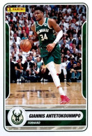 C91 Giannis Antetokounmpo - Milwaukee Bucks - Panini NBA Carte Basketball 2023-2024 - Andere & Zonder Classificatie