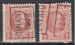 3129 Voorafstempeling Op Nr 192 - DINANT 1923 - Positie A & B - Roller Precancels 1920-29