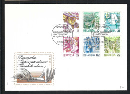 SUISSE Ca.1986: 2x FDC "TP Ordinaires" De Bern - FDC