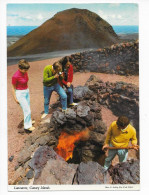 LANZAROTE  --  ON MONTANAS DEL FUEGO  1983 - Lanzarote