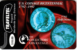 U.S. Coinage Bicentennial 1792-1992 Half Dollar : Traveltel - Postzegels & Munten