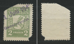 01126*HELVETIA*SWITZERLAND*GEMEINDE WALLISELLEN*FISKALMARKE*REVENUE STAMP*2 FRANKEN*LAST PIECE*1950 - Revenue Stamps