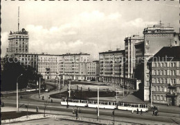 72194457 Strassenbahn Leipzig Ringbauten Rossplatz  - Strassenbahnen