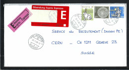 SUISSE Ca.1996: LSC Par Exprès De Lausanne (VD) à Genève (GE) - Cartas & Documentos