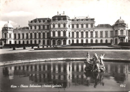 VIENNA, BELVEDERE PALACE, ARCHITECTURE, STATUE, FOUNTAIN, PARK, AUSTRIA, POSTCARD - Belvédère