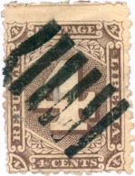 LIBERIA, NUMERAL, 1886, FRANCOBOLLI USATI Mi:LR 21, Scott:LR 27, Yt:LR 21 - Liberia