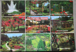 CANADA BRITISH COLUMBIA VICTORIA BUTCHART GARDENS CARD POSTKARTE ANSICHTSKARTE CARTOLINA POSTCARD CARTE POSTALE - Huntsville