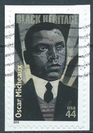 VERINIGTE STAATEN ETATS UNIS USA 2010 OSCAR MICHEAUX 44C USED ON PAPER SC 4464 YT 4286 MI 4622 SG 5052 - Used Stamps