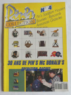 PAT14950 MAGAZINE PIN'S COLLECTION N°4 Du 1 AOUT 1991 - Libros & Cds