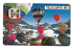 Télécarte Privé D 539 Montgolfières 02 / 91 N° Lot 23553 Impact - 50 Einheiten