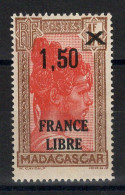 Madagascar - France Libre YV 262 N** MNH Luxe - Ungebraucht