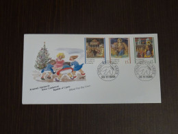 Cyprus 1988 Christmas FDC - Storia Postale