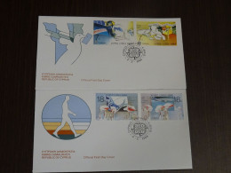 Cyprus 1988 Europa Cept FDC - Lettres & Documents