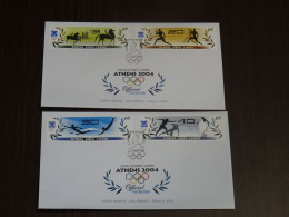 Cyprus 2004 Athens Olympic Games FDC - Brieven En Documenten