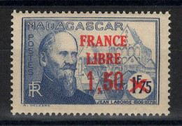 Madagascar - France Libre YV 263 N** MNH Luxe - Nuovi