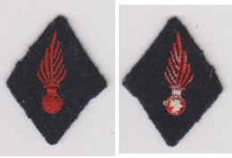 Militaria Patch Lot De 2 - Ecussons Tissu