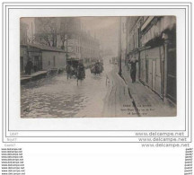 CPA - Saint Denis - Crue De La Seine - La Rue Du Port - 18 Janvier 1910 - (ref 1149) - Inundaciones