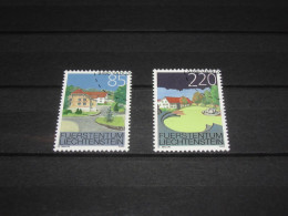 LIECHTENSTEIN   SERIE  1387-1388    GEBRUIKT (USED) - Gebraucht