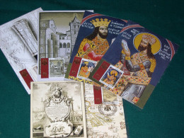 Greece Mount Athos 2008 Historical Beginning Issue Maximum Card Set XF. - Cartoline Maximum