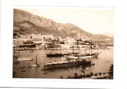 MONACO -- MONTE CARLO -- Carte Postale Moderne Avec Volet De Correspondance - Harbor