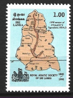 SRI LANKA. N°1068 De 1995. Cartographie. - Géographie