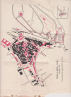 CROATIA SENJ 1931 CITY MAP - Mapas Topográficas