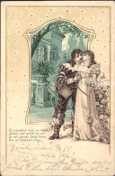 72166792 Trompeter Scheffel Gedicht Liebe Litho Trompeter Scheffel - Märchen, Sagen & Legenden