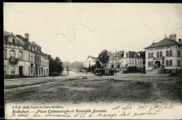 Carte écrite: 17/09/1906 : Place Communale Et Nouvelle Avenue - Watermael-Boitsfort - Watermaal-Bosvoorde